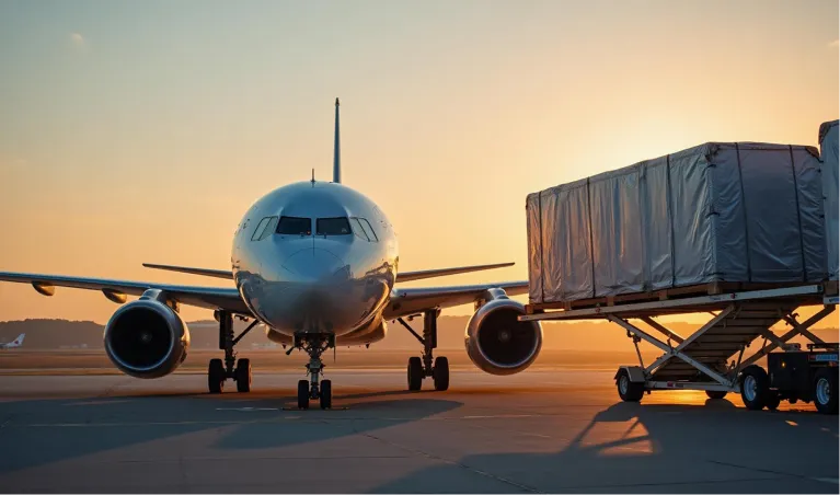 cargo aircraft with aviation ground support specialized aviation logistics